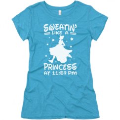 Ladies Slim Fit Super Soft Triblend Tee