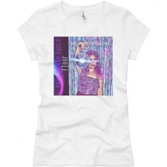 Ladies Slim Fit Basic Promo Jersey Tee