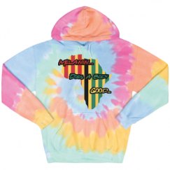 Unisex Tie-Dye Fleece Hoodie