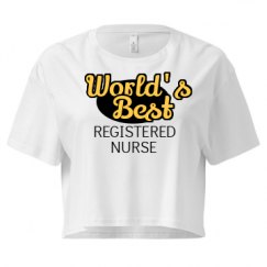 Ladies Festival Cali Crop Top Tee