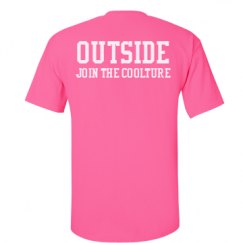 Unisex Ultra Cotton Safety Neon Crewneck Tee