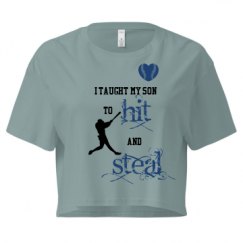 Ladies Festival Cali Crop Top Tee