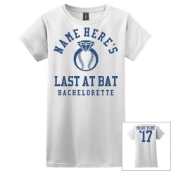 The Baseball Bachelorette Bride to Be