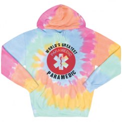 Unisex Tie-Dye Fleece Hoodie