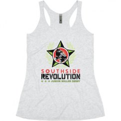 Ladies Slim Fit Super Soft Racerback Triblend Tank