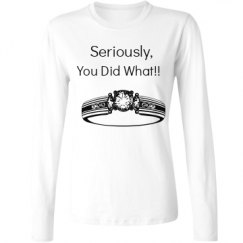 Ladies Relaxed Fit Basic Long Sleeve Tee