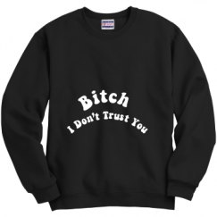 Unisex Film and Foil Crewneck Sweatshirt