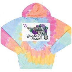 Unisex Tie-Dye Fleece Hoodie