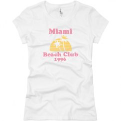 Ladies Slim Fit Basic Promo Jersey Tee