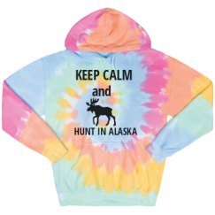 Unisex Tie-Dye Fleece Hoodie