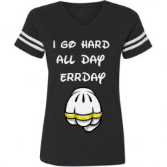 Ladies Relaxed Fit Vintage Sports Tee