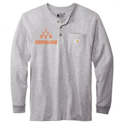 Unisex Carhartt Long Sleeve Henley Tee 