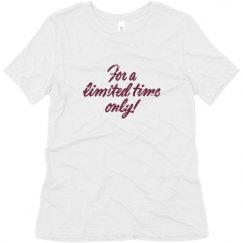 Ladies Relaxed Fit Super Soft Triblend Tee