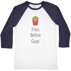 Fries Before Guys crop top