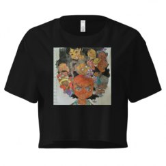 Ladies Festival Cali Crop Top Tee