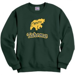 Unisex Film and Foil Crewneck Sweatshirt