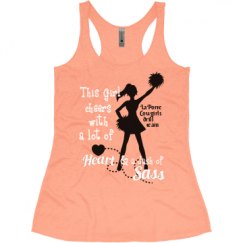 Ladies Slim Fit Super Soft Racerback Triblend Tank