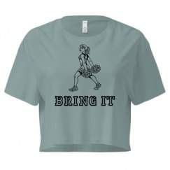 Ladies Festival Cali Crop Top Tee