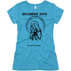 Ladies Slim Fit Super Soft Triblend Tee