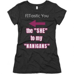 Ladies Slim Fit Super Soft Triblend Tee