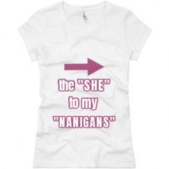 Ladies Slim Fit Basic Promo Jersey Tee