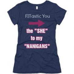 Ladies Slim Fit Super Soft Triblend Tee