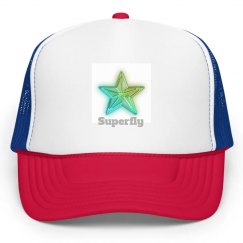 Neon star hat