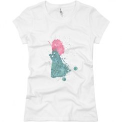 Ladies Slim Fit Basic Promo Jersey Tee