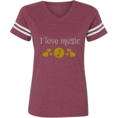 I love music tee