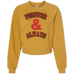 Women's Raglan Pullover Fleece