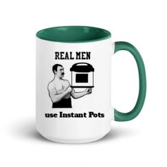 15oz Ceramic Mug with Color Inside