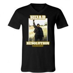 Unisex V-Neck Jersey Tee