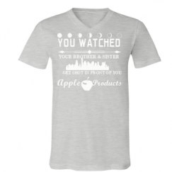 Unisex V-Neck Jersey Tee