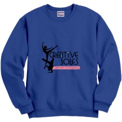 Unisex Film and Foil Crewneck Sweatshirt