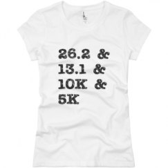 Ladies Slim Fit Basic Promo Jersey Tee