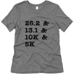 Ladies Relaxed Fit Super Soft Triblend Tee