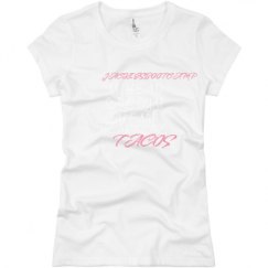 Ladies Slim Fit Basic Promo Jersey Tee
