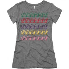 Ladies Slim Fit Super Soft Triblend Tee