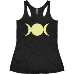 Ladies Slim Fit Super Soft Racerback Triblend Tank