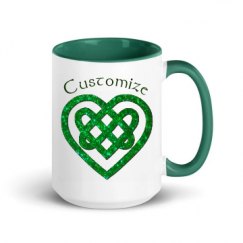 15oz Ceramic Mug with Color Inside