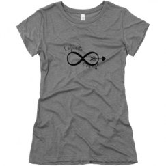 Ladies Slim Fit Super Soft Triblend Tee