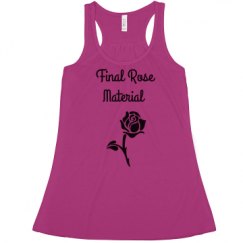 Ladies Flowy Racerback Tank