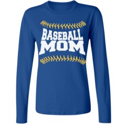 Ladies Relaxed Fit Basic Long Sleeve Tee