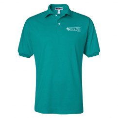 Unisex SpotShield 50/50 Polo Shirt Jade