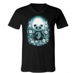 Unisex V-Neck Jersey Tee