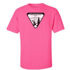 Unisex Ultra Cotton Safety Neon Crewneck Tee