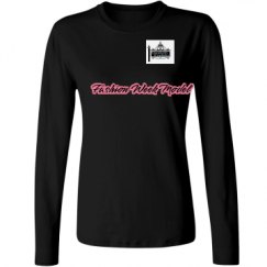 Ladies Relaxed Fit Basic Long Sleeve Tee
