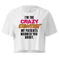 Ladies Festival Cali Crop Top Tee