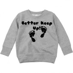 Toddler Crewneck Basic Promo Sweatshirt