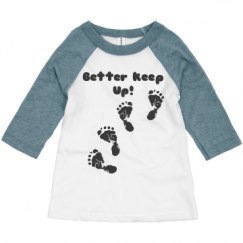 Toddler 3/4 Sleeve Raglan Tee